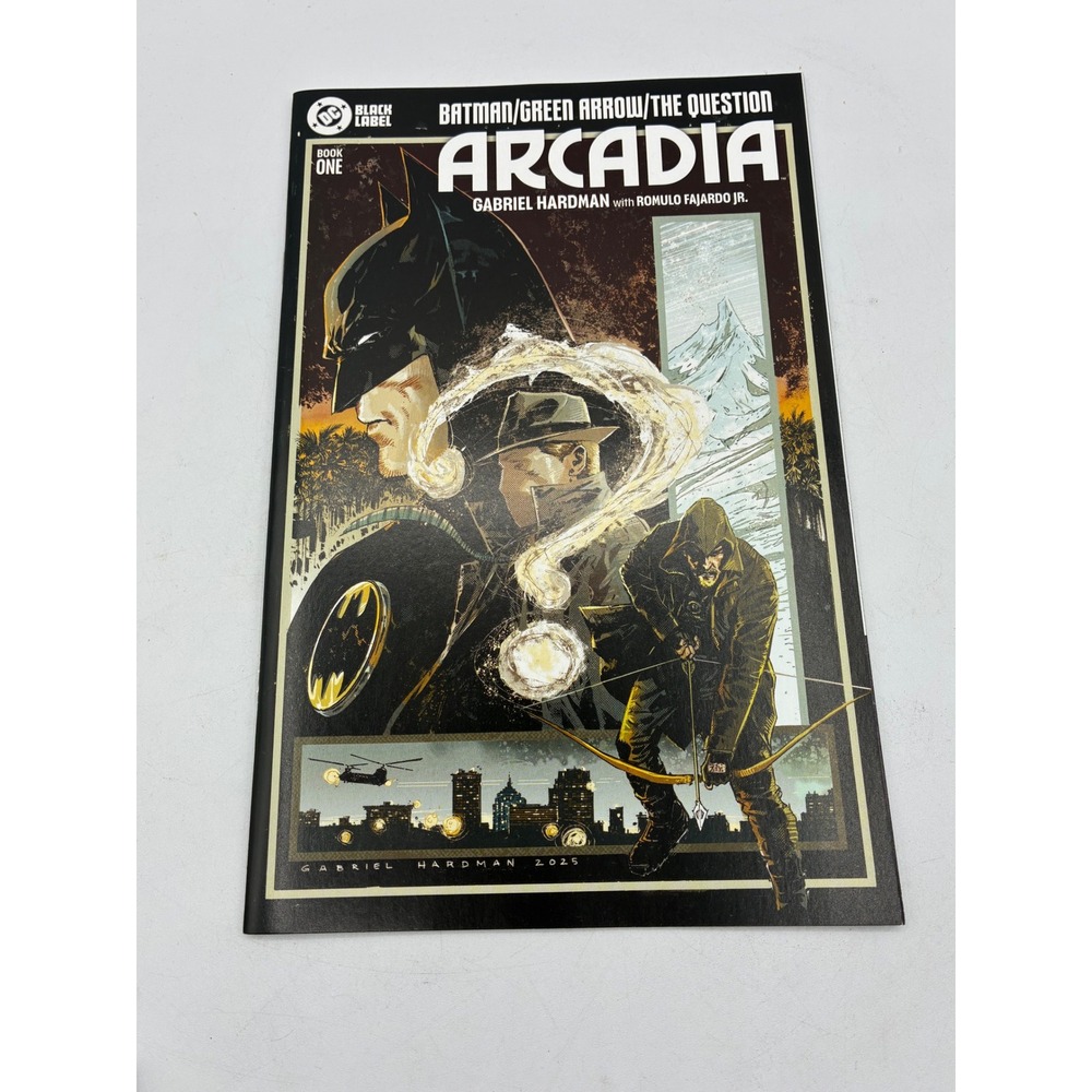 DC Black Label Batman Green Arrow The Question Arcadia Book 1 Gabriel Hardman